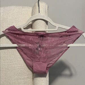 Adore Me Lace Panties in Dusty Rose